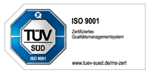 Logo ISO 9001 TÜV-zertifiziert