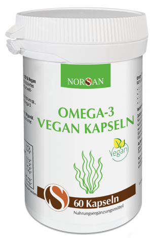 Vorschaubild: Norsan Omega-3-Vegan Kapseln – rein pflanzlich