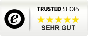Logo: Trusted Shop mit 5 Sternen