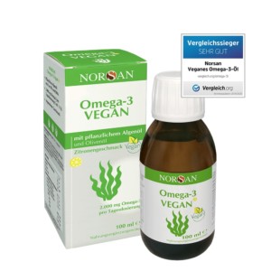 Vorschaubild: Norsan Omega 3 Vegan - Ein rein pflanzliches Algenöl