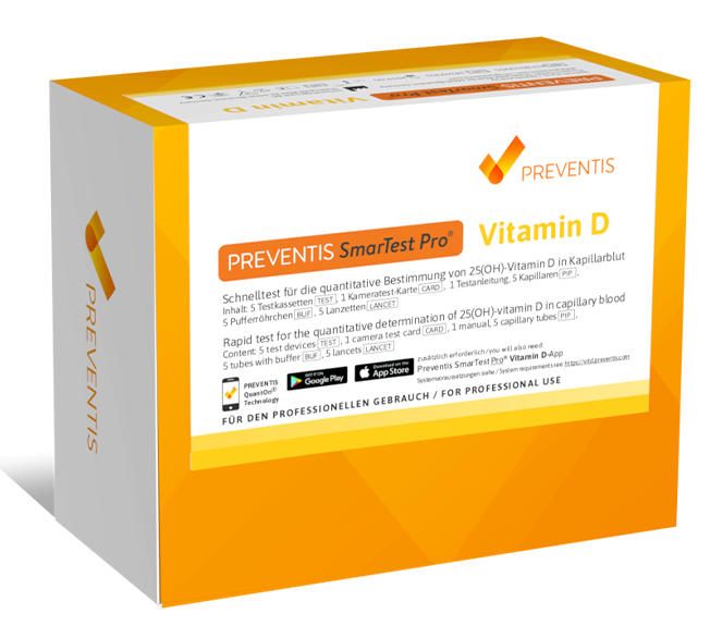 Vorschaubild: SmarTest Pro® Vitamin D – Schnelltest