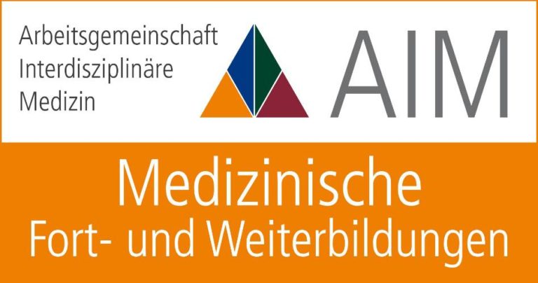 Logo des AMM-Netzwerkpartners "AIM – Arbeitsgemeinschaft Interdisziplinäre Medizin"