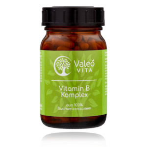 Abbildung der AMM-Produktempfehlung Vitamin B Komplex von Valeovita