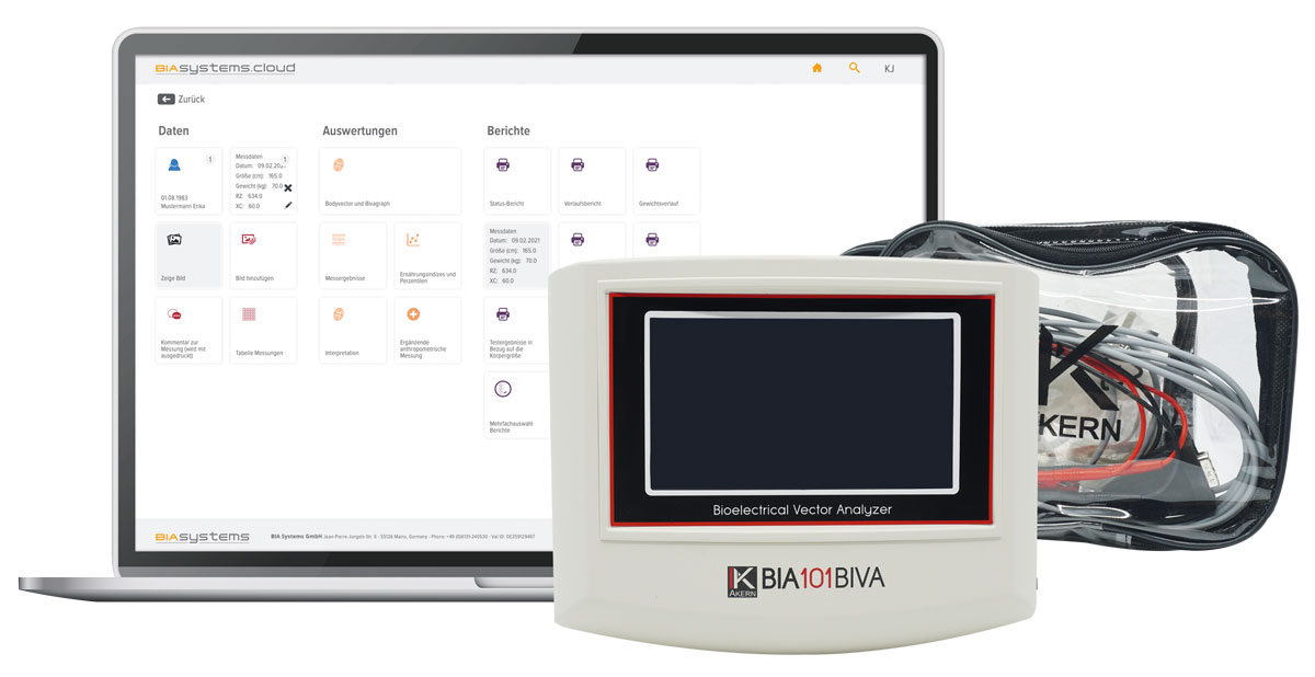 Vorschaubild: BIA-Messgerät + Analyse-Software