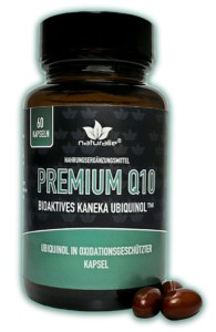Vorschaubild: Premium Q10 100mg – bioverfügbares KANEKA-Ubiquinol/Ubichinol