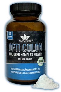 AMM-Produktempfehlung "Opti Colon Pulver" von naturalie