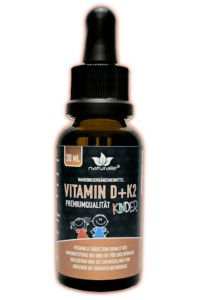 AMM-Produktempfehlung "Vitamin D+K2 Kinder" von naturalie