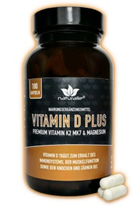 Vorschaubild: Vitamin D + K2 all-Trans und Magnesiumcitrat