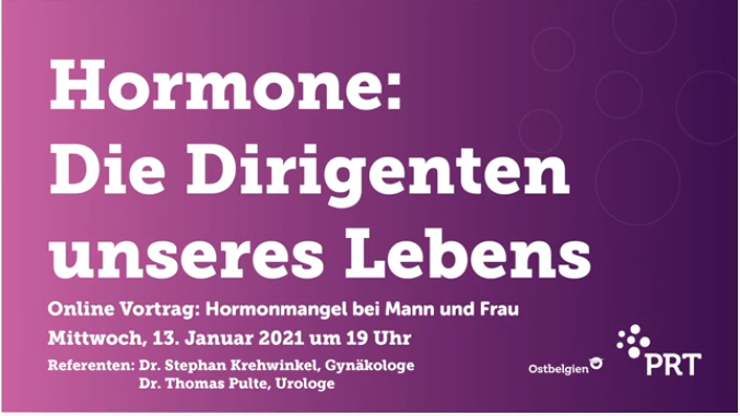 Screenshot des Videos "Online-Seminar: Hormone – Die Dirigenten unseres Lebens" vom PRT