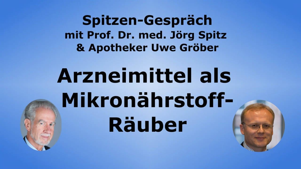 Uwe Gröber und Prof. Jörg Spitz im Spitzen-Gespräch