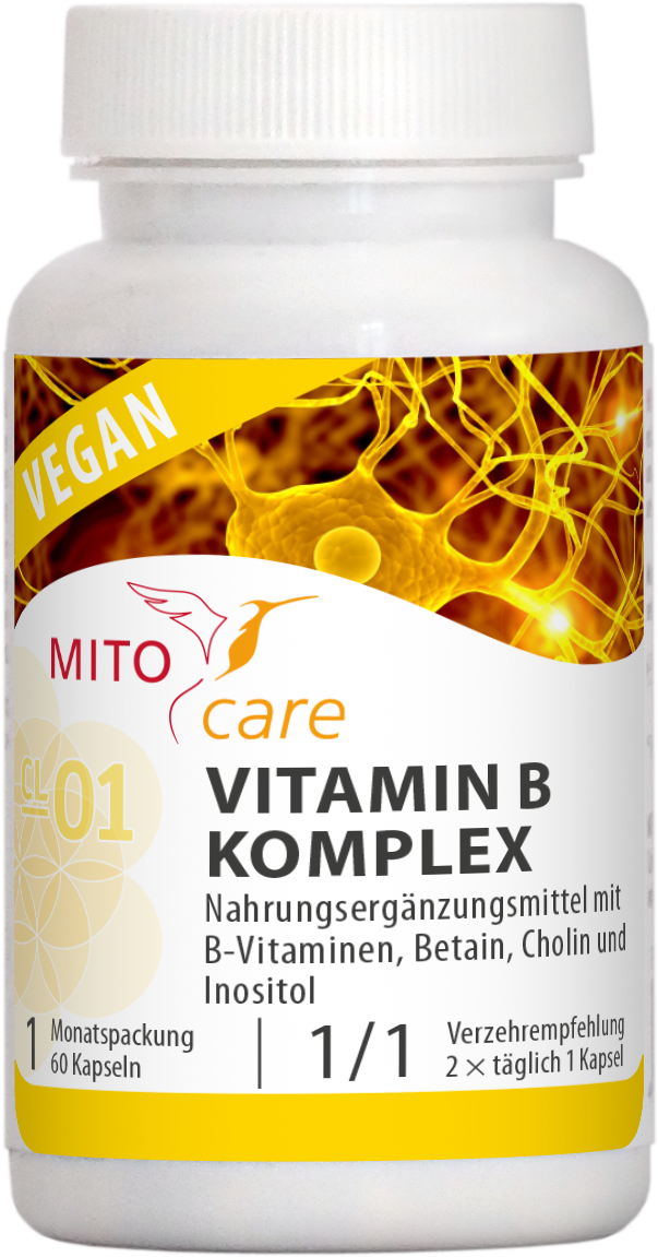 Produktabbildung "Vitamin B Komplex" von MITOcare