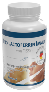 Produktfoto der AMM-Produktempfehlung "Pro Lactoferrin Immun" von Tisso
