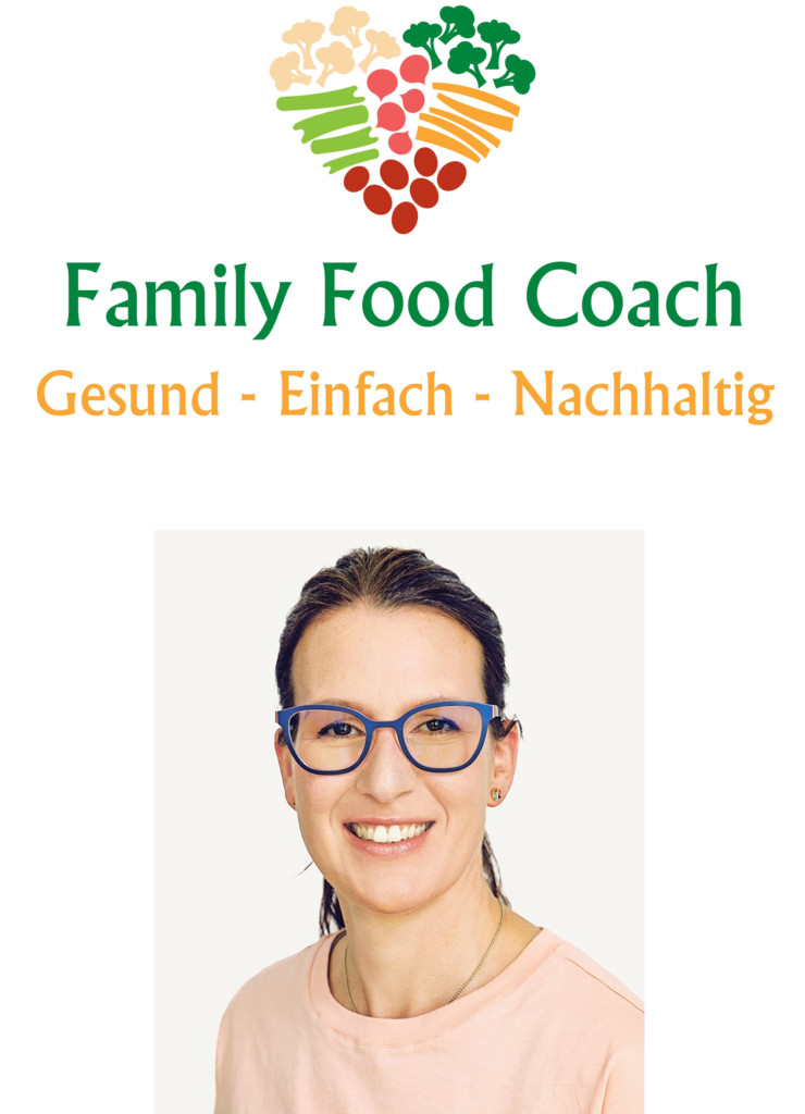 Logo Familyfoodcoach und Portrait van-der-Eerden
