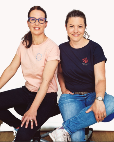 Foto: AMM-Netzwerkpartnerinnen Corinna van der Eerden und Ruth Biallowons – Funktionelle Medizin