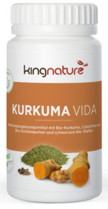 Produktfoto: "Kurkuma VIDA" vom AMM-Marktplatzpartner kingnature