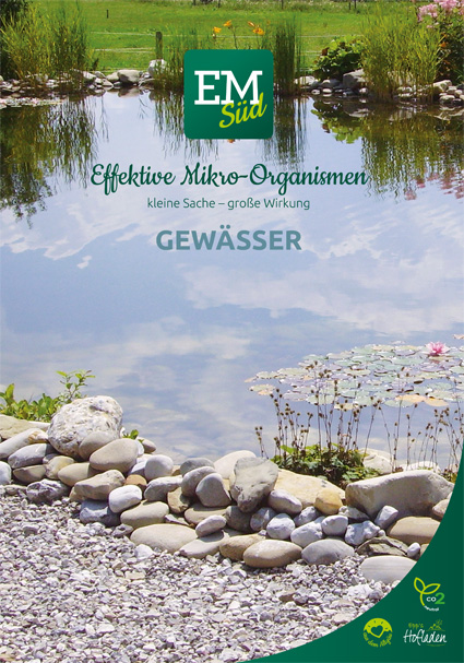 Titelbild der Broschüre "Gewässer" des AMM Marktplatzpartners EM-Süd